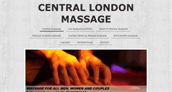 Desktop Screenshot of centrallondonmassages.com